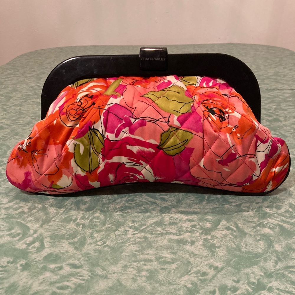 Vera Bradley frame clutch